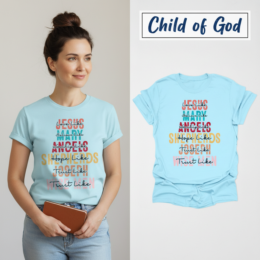 Only Jesus Matters T-Shirt_model_flat