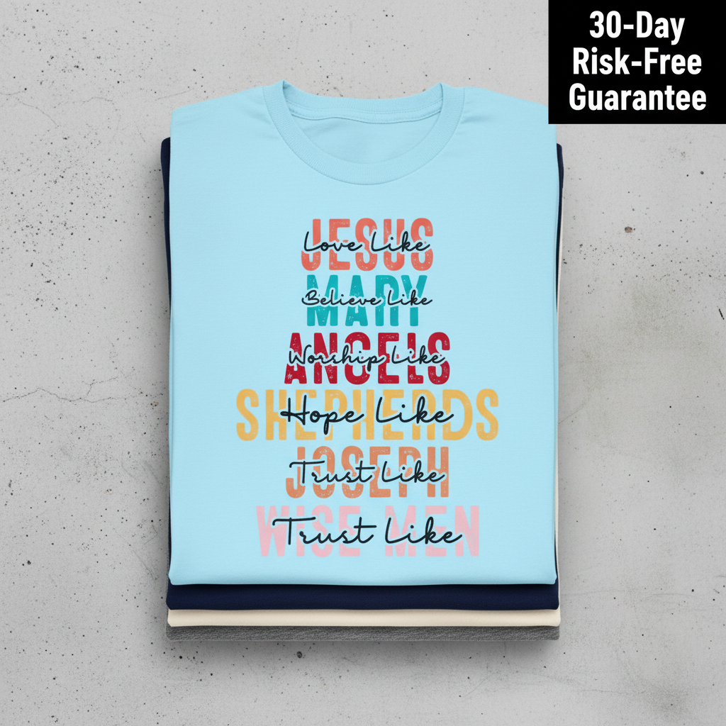 Only Jesus Matters T-Shirt_stacked_flatlay