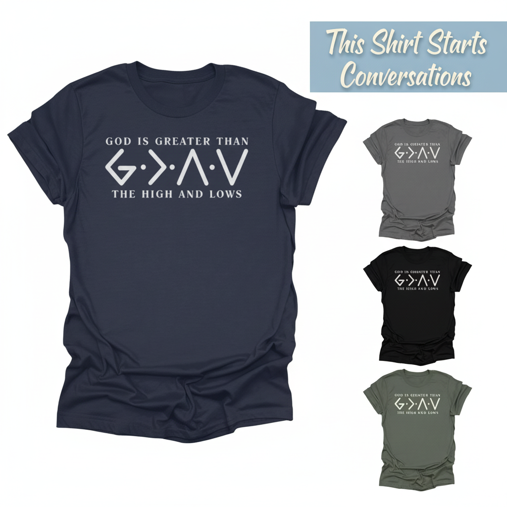 God Is Greater T-Shirt_color_hero
