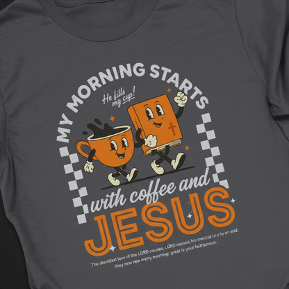 Coffee and Jesus Start My Morning T-Shirt_extreme_za
