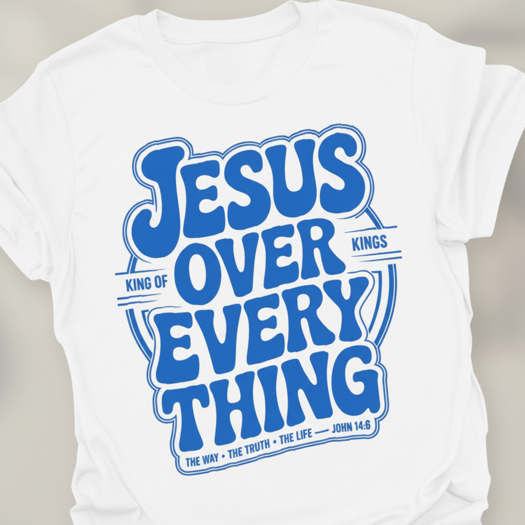 Jesus Over Everything T-Shirt_extreme_za