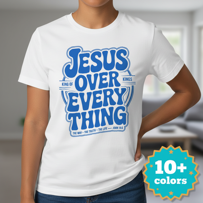 Jesus Over Everything T-Shirt_badge