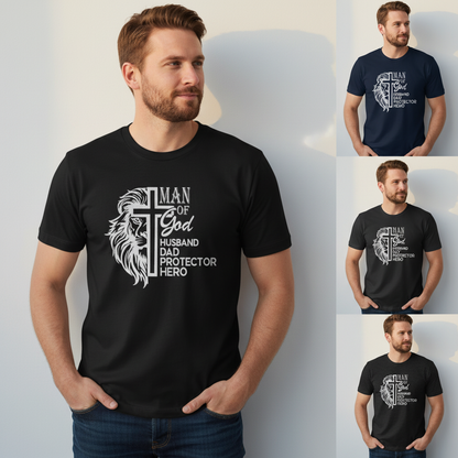 Man Of God T-Shirt_color_grid