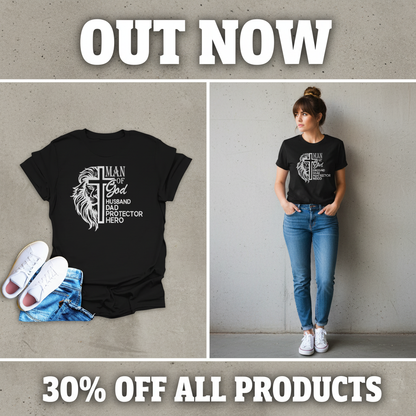 Man Of God T-Shirt_pet_companion