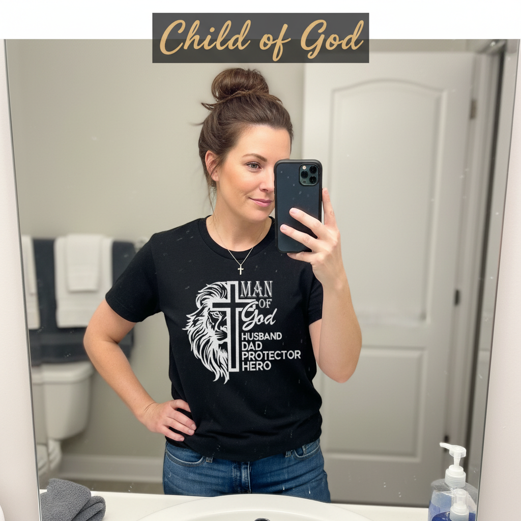 Man Of God T-Shirt_mirror_selfie