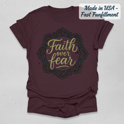 Faith Over Fear T-Shirt_clean