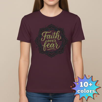 Faith Over Fear T-Shirt_badge