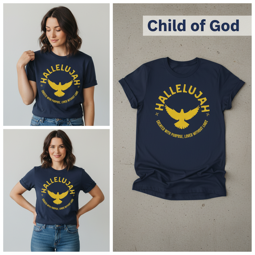 Hallelujah Purpose T-Shirt_3_panel