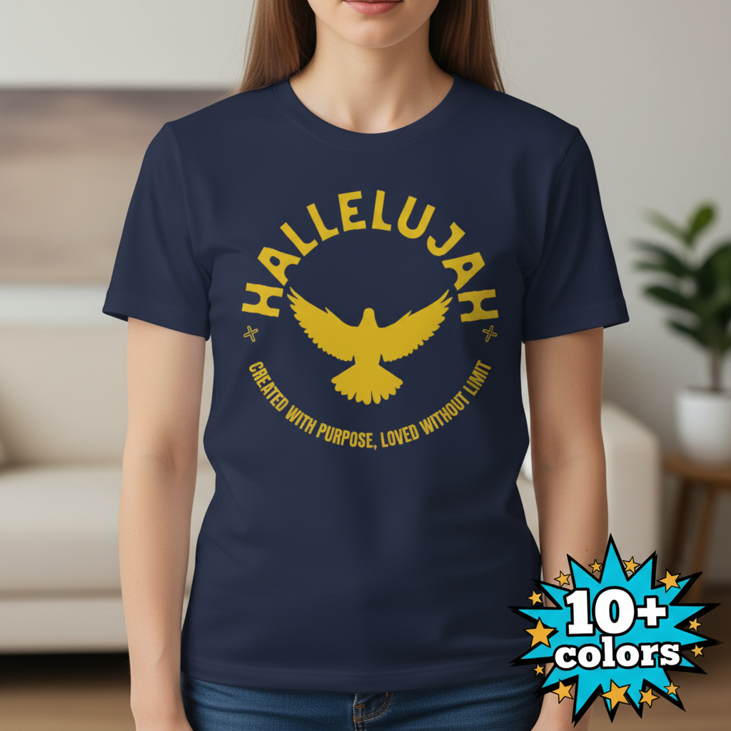 Hallelujah Purpose T-Shirt_badge