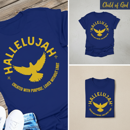 Hallelujah Purpose T-Shirt_triple_showcase
