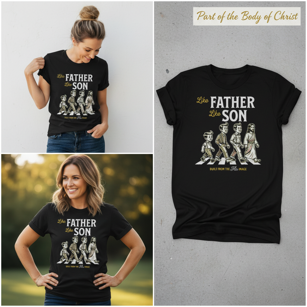 Built From The Image T-Shirt_3_panel