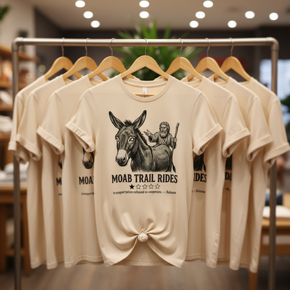 Moab Trail Rides T-Shirt_boutique_rack