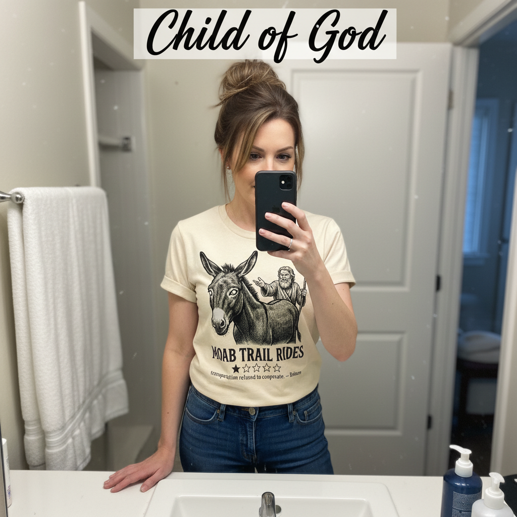 Moab Trail Rides T-Shirt_mirror_selfie