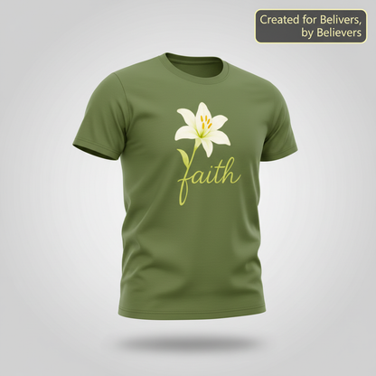 Floral Faith Bloom T-Shirt_3d_float
