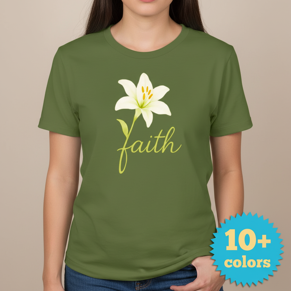 Floral Faith Bloom T-Shirt_badge
