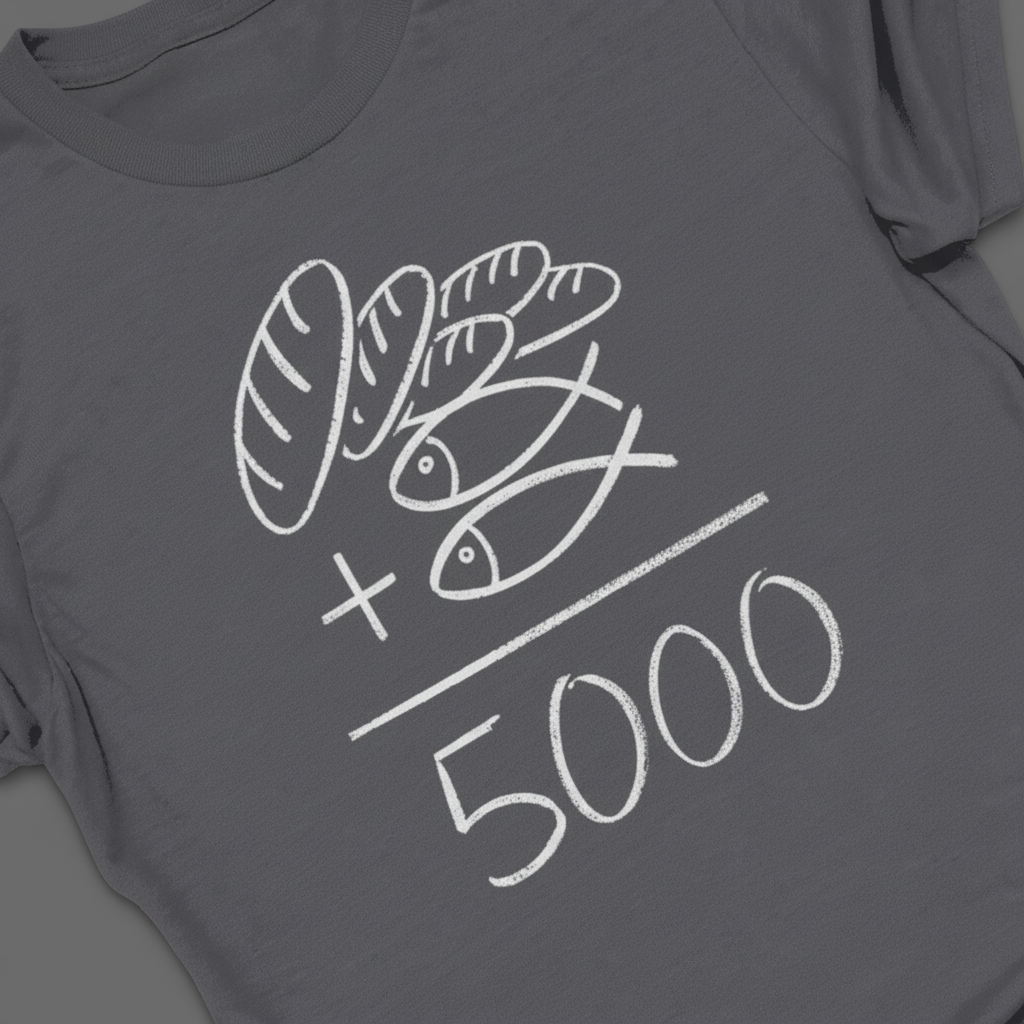 Loaves and Fishes Miracle T-Shirt_extreme_za