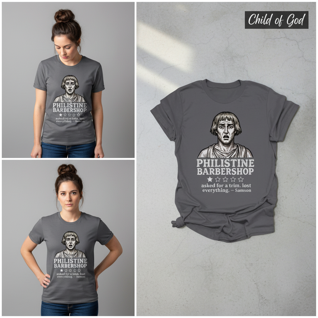 Philistine Barbershop T-Shirt_3_panel