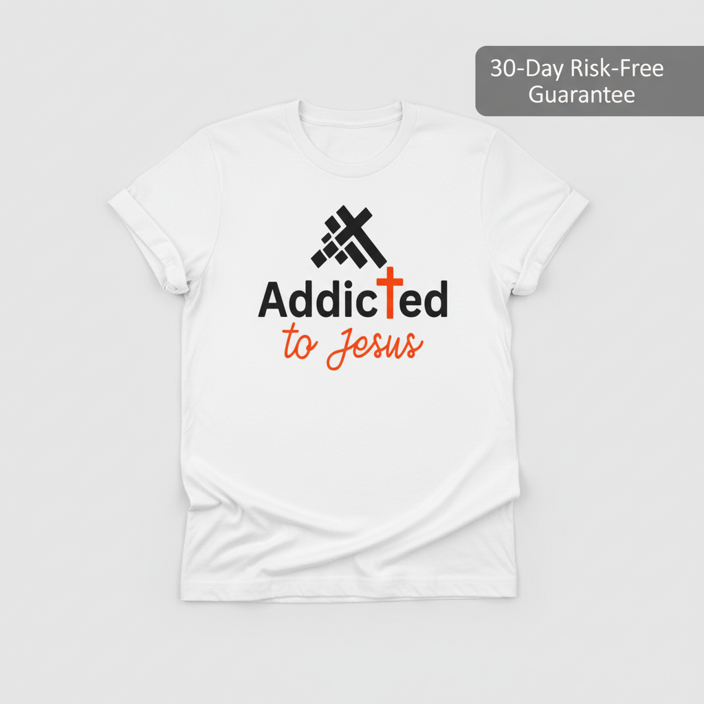 Addicted to Jesus T-Shirt_clean