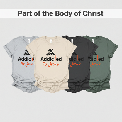 Addicted to Jesus T-Shirt_quad_showcase