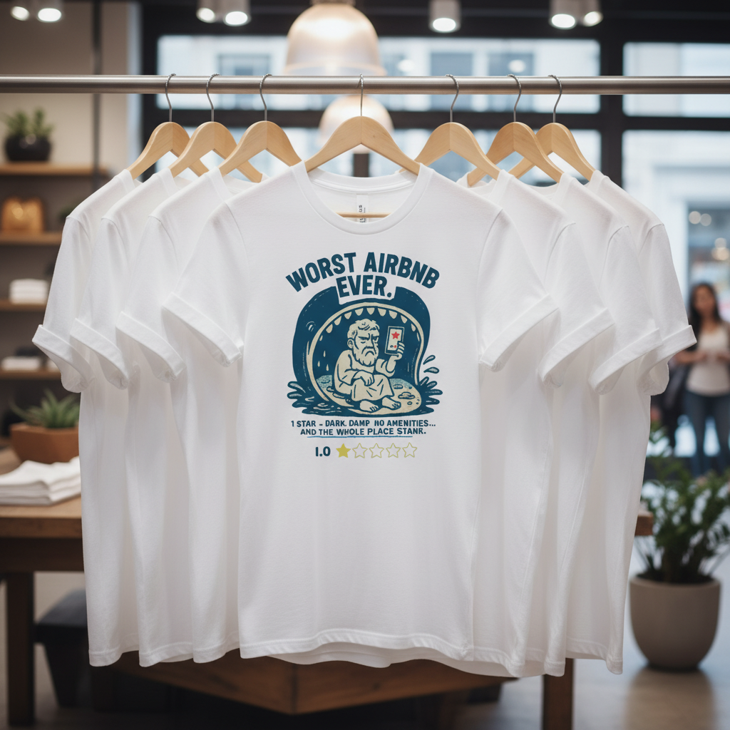 Worst Airbnb Ever T-Shirt_boutique_rack