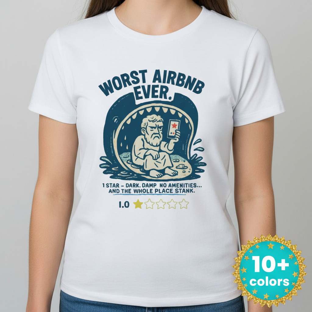 Worst Airbnb Ever T-Shirt_badge