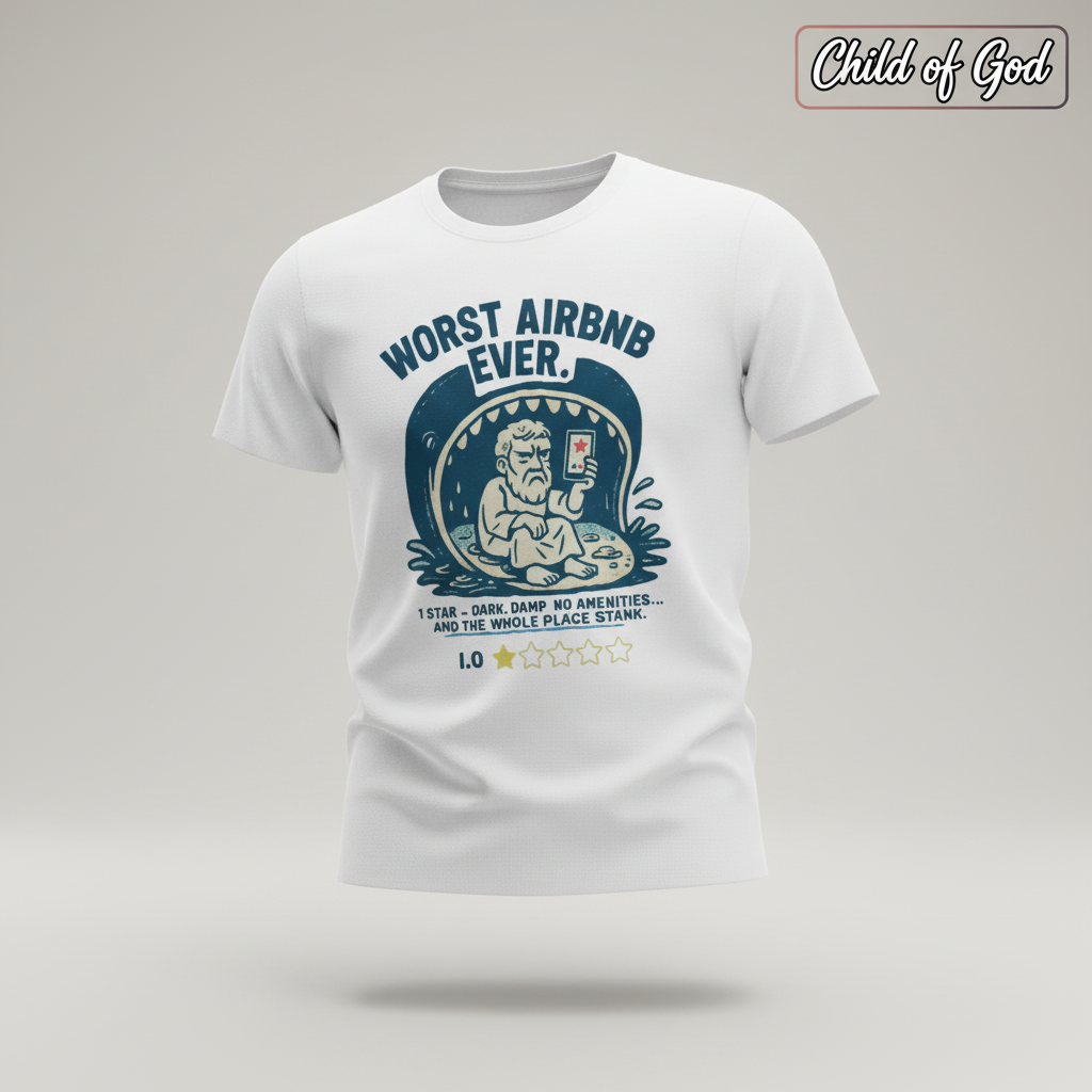Worst Airbnb Ever T-Shirt_3d_float