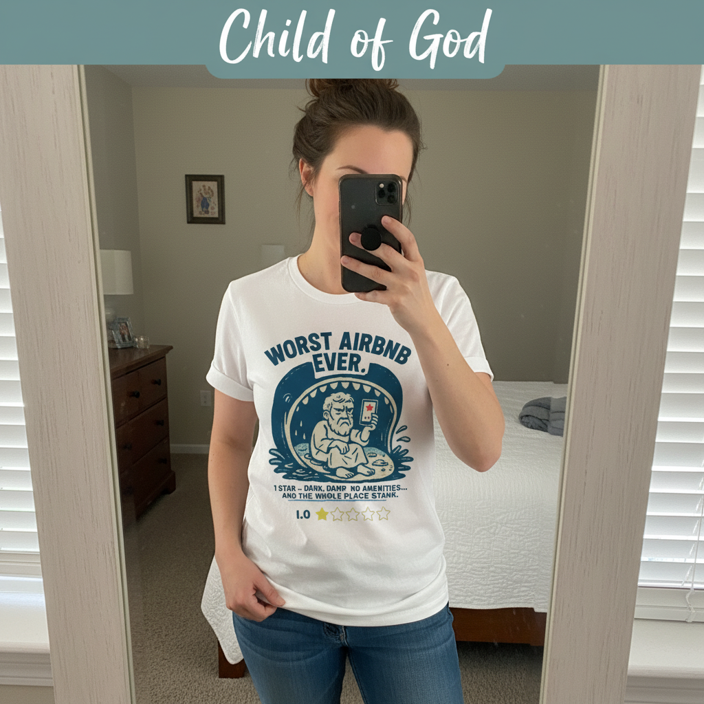 Worst Airbnb Ever T-Shirt_mirror_selfie