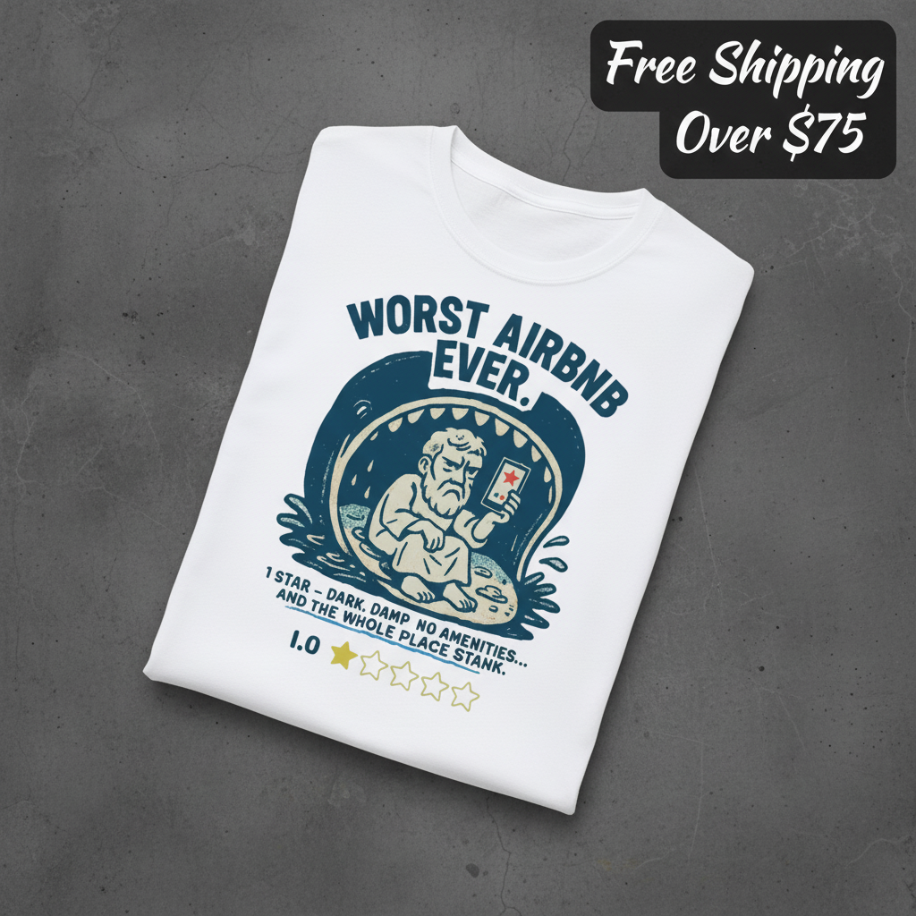 Worst Airbnb Ever T-Shirt_fold_tilt