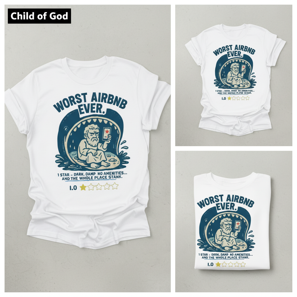 Worst Airbnb Ever T-Shirt_triple_showcase