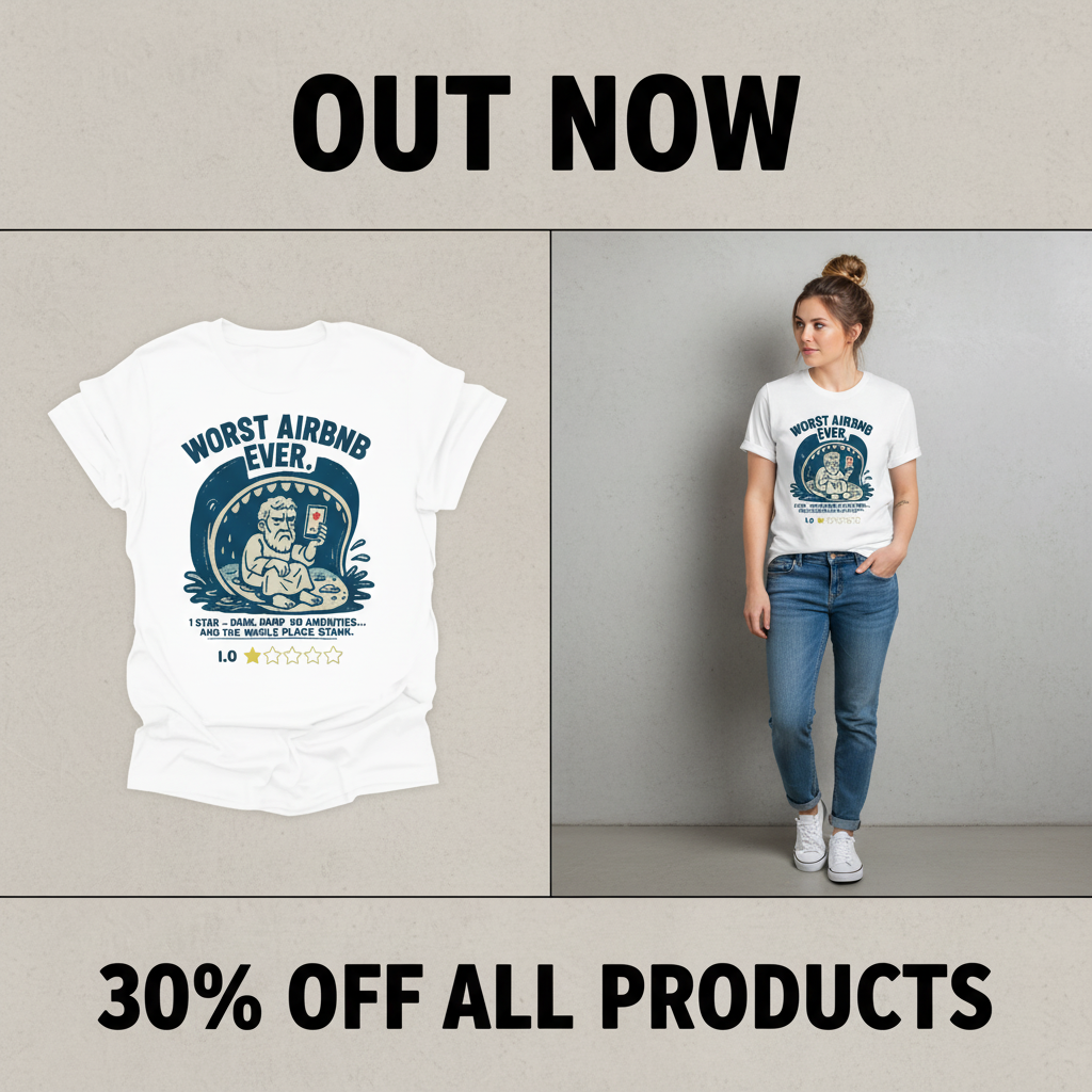 Worst Airbnb Ever T-Shirt_pet_companion