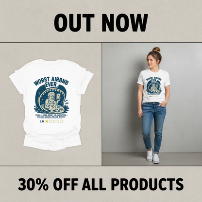 Worst Airbnb Ever T-Shirt_pet_companion