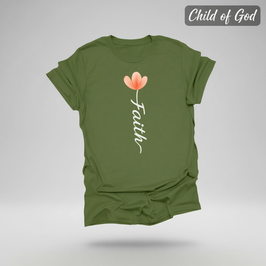 Faith Blossom T-Shirt_3d_float