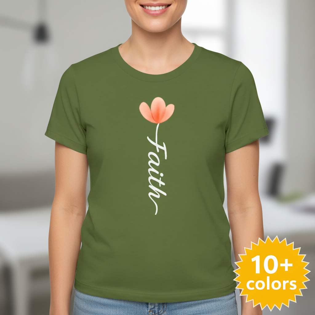 Faith Blossom T-Shirt_badge
