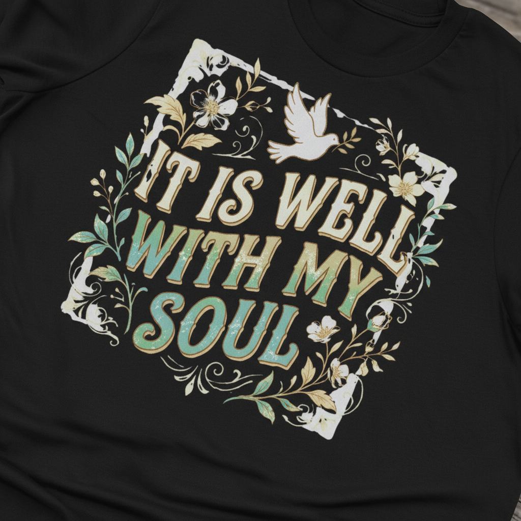It Is Well With My Soul T-Shirt_extreme_za