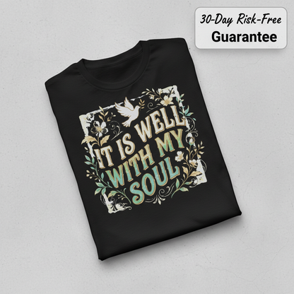 It Is Well With My Soul T-Shirt_fold_tilt