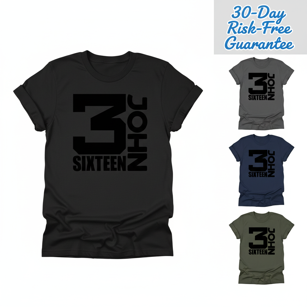 John 3:16 T-Shirt_color_grid