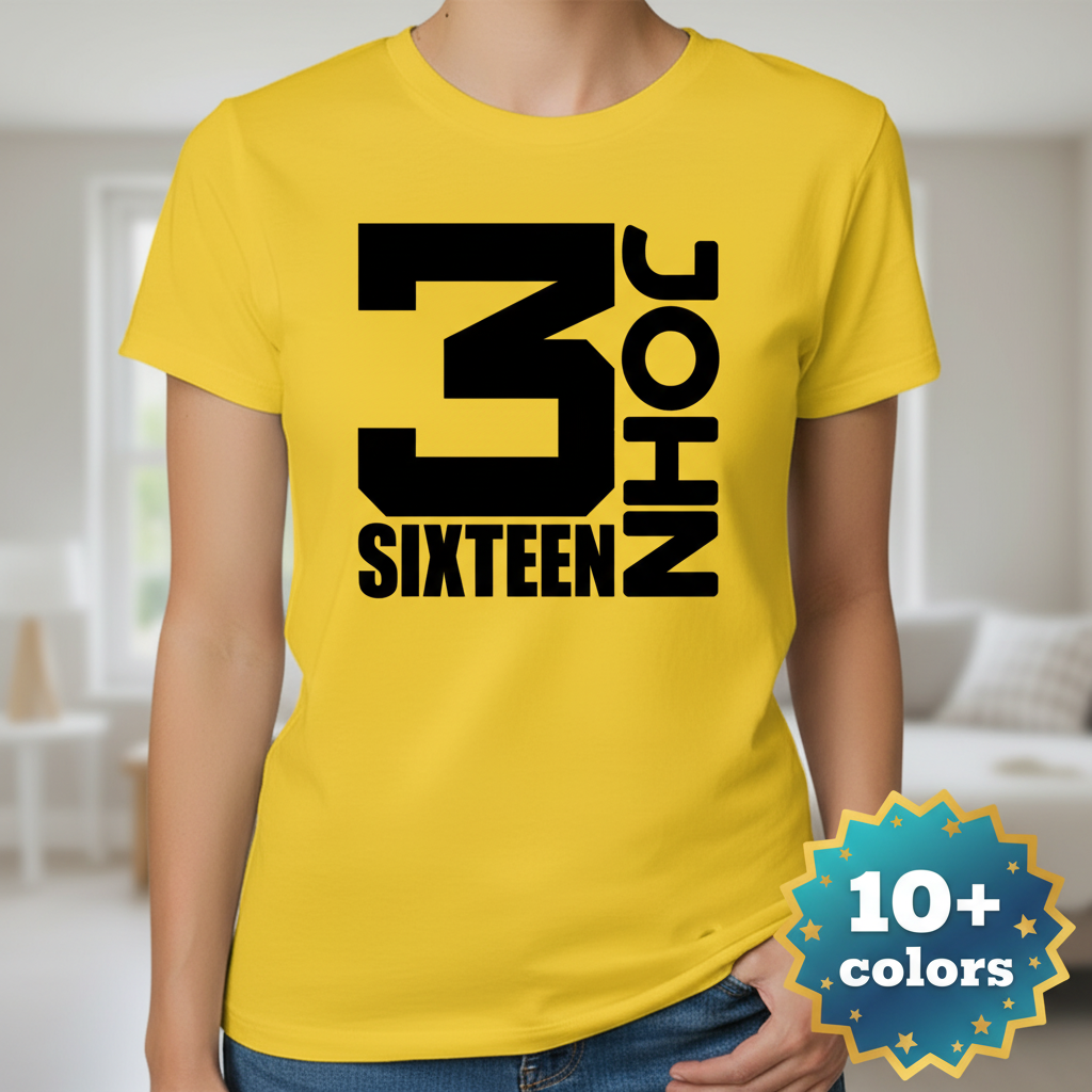 John 3:16 T-Shirt_badge