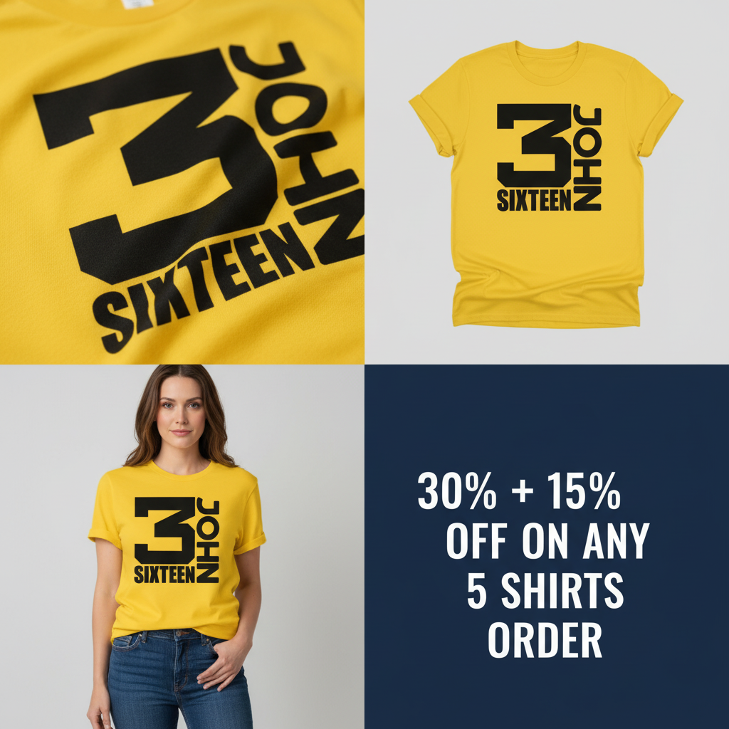 John 3:16 T-Shirt_4_panel