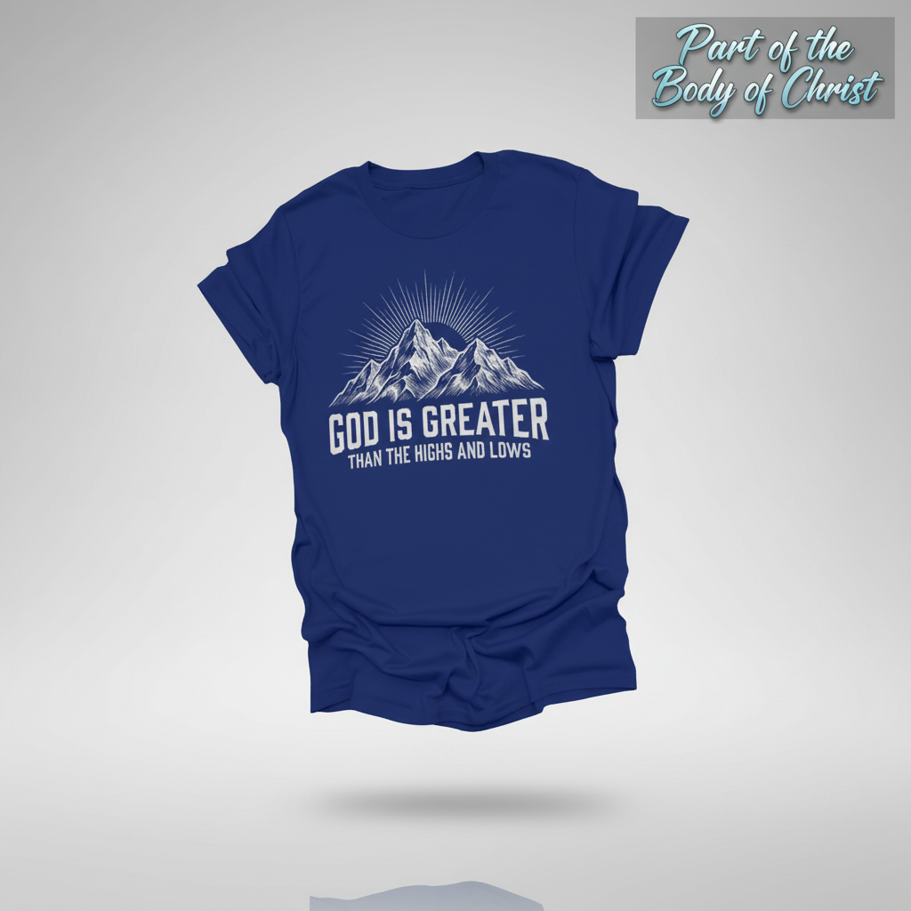 God Is Greater T-Shirt_3d_float