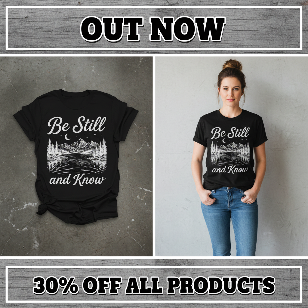 Be Still and Know T-Shirt_pet_companion