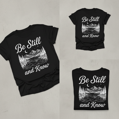 Be Still and Know T-Shirt_triple_showcase