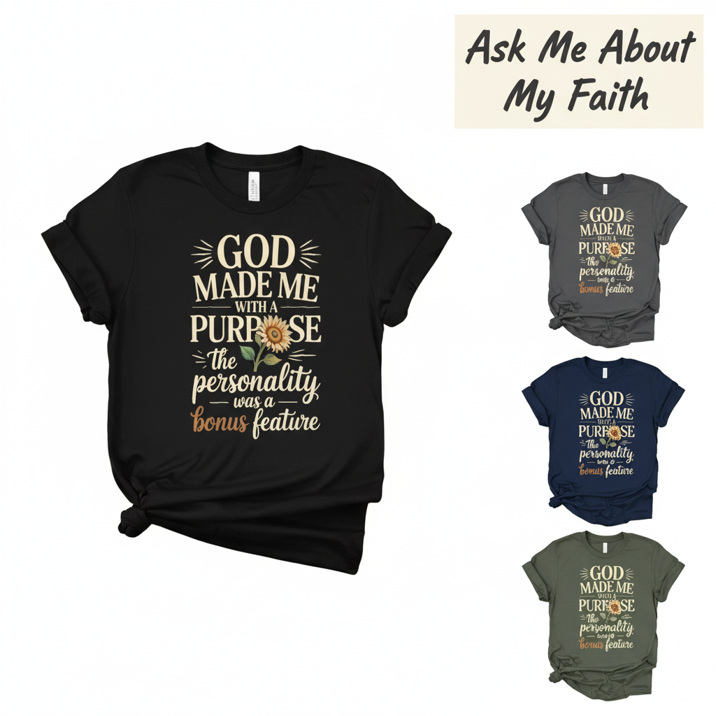 Purpose & Personality T-Shirt_color_grid