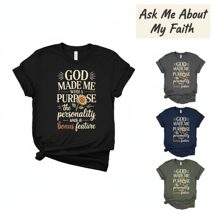 Purpose & Personality T-Shirt_color_grid