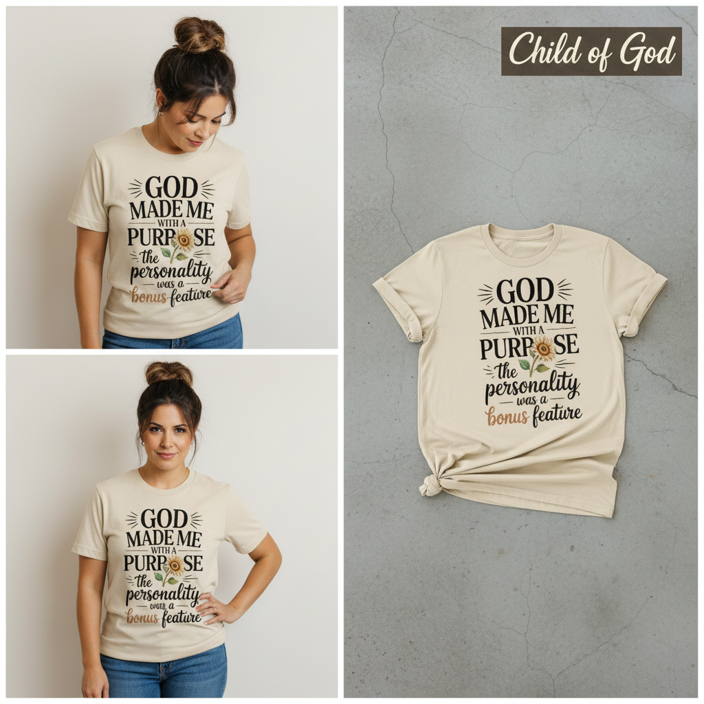 Purpose & Personality T-Shirt_3_panel