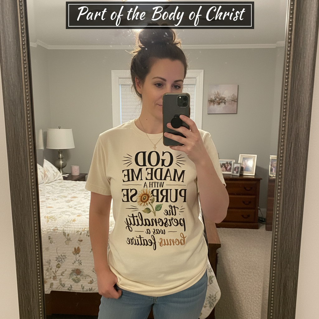 Purpose & Personality T-Shirt_mirror_selfie