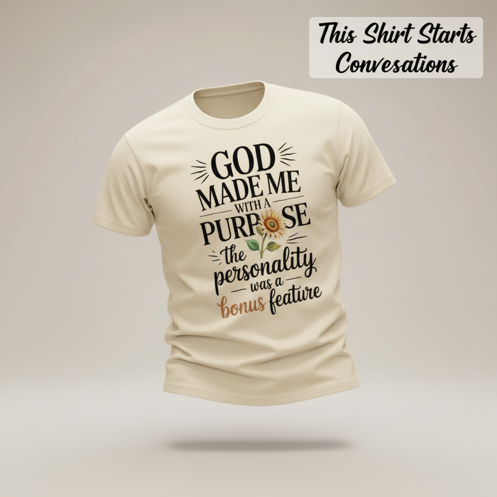 Purpose & Personality T-Shirt_3d_float
