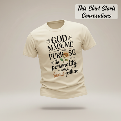 Purpose & Personality T-Shirt_3d_float