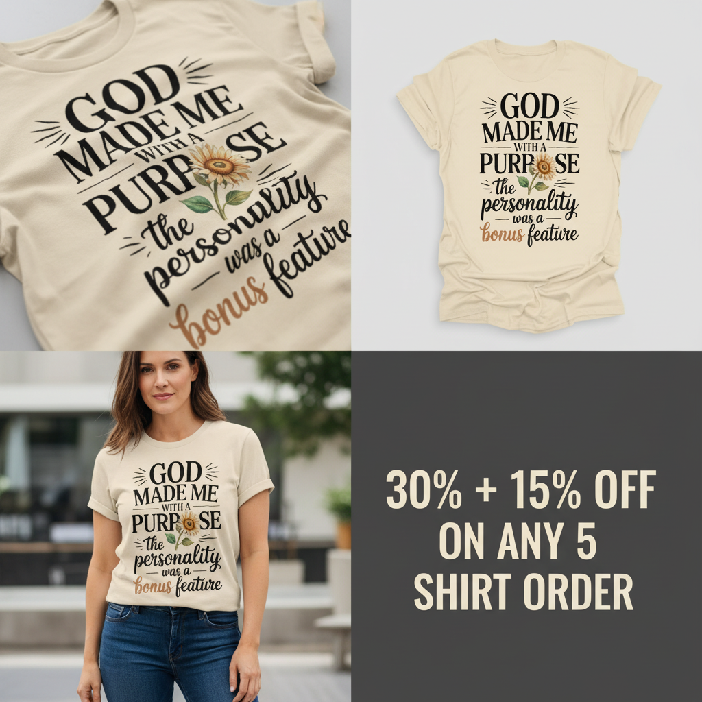 Purpose & Personality T-Shirt_4_panel