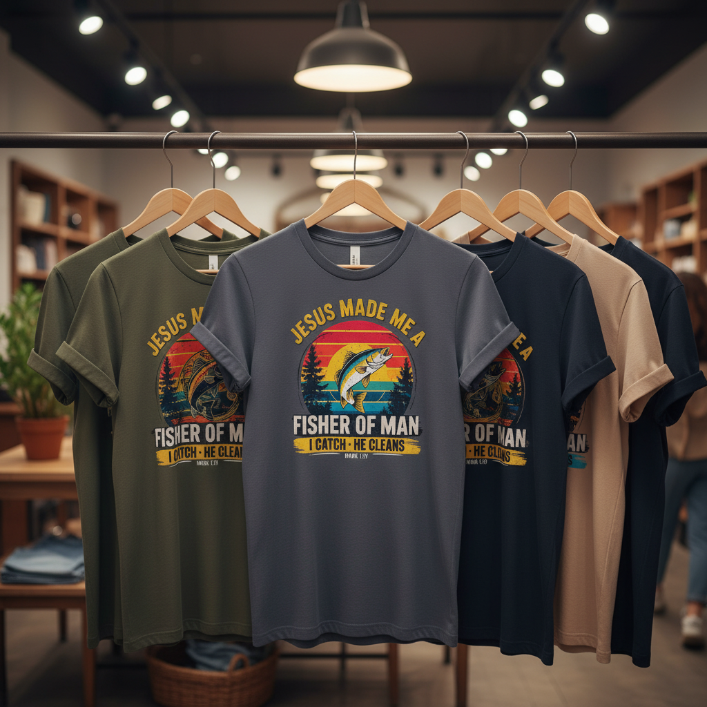 Fisher of Man T-Shirt_boutique_rack