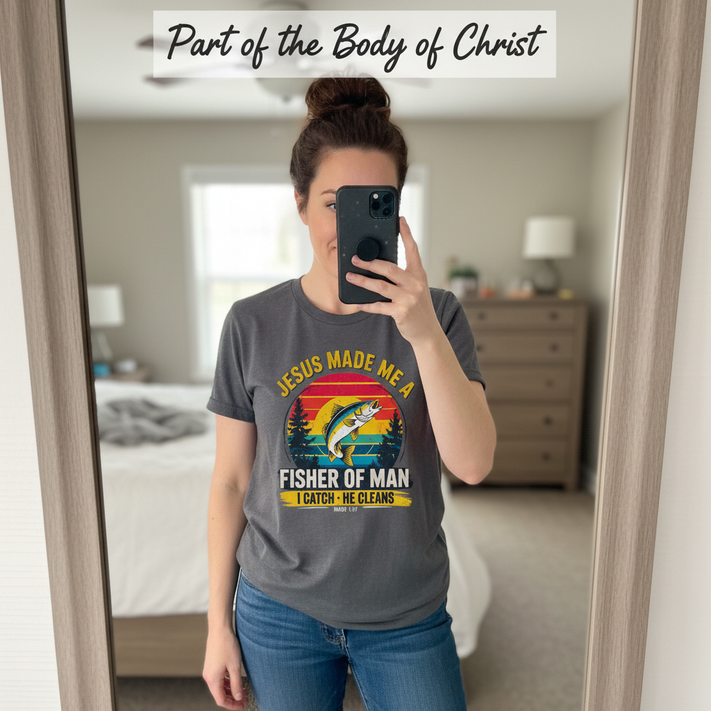 Fisher of Man T-Shirt_mirror_selfie